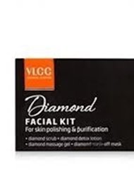 VLCC Natural Sciences Diamond Facial Kit - For Skin Polishing & Purification (Ayurvedic)
