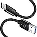 Produktbild XGUO® USB C Kabel, Typ USB Typ C Kabel (6.6ft / 2M) Super Charge geflochtene Nylonschnur für Mintendo Switch, Samsung Galaxy S8, Nexus 6P 5X, Google Pixel und weitere Geräte ...