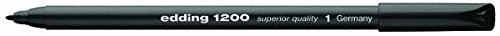 Edding Fasermaler 1200 colourpen, 1 mm, schwarz