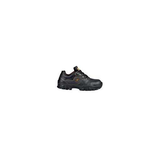 Preisvergleich Produktbild Cofra Halbschuhe aus schwarzem Leder volga S344