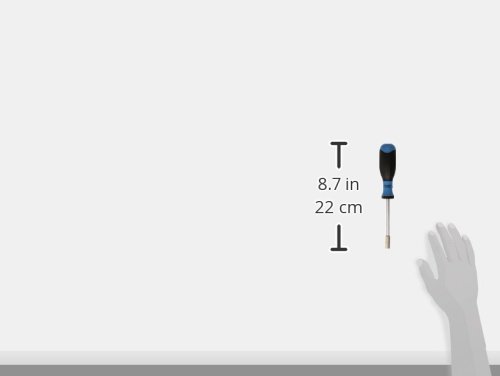 HAZET Bit-Halter (für 6,3 mm (1/4 Zoll)-Bits, mit starkem Magneten, rutschfester Griff für hohe Kraftübertragung) 810SPC-6.3 - 8