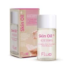 Aceite corporal hidratante FLUO. 60ml Con jojoba, soja, macadamia y rosa mosqueta