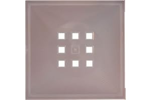 DEKAFORM Tür für Vitrine Würfelregal Flexi Einsatz IKEA Regal Expedit+Kallax alternativ zu Glas* Farblos-transparent (milchig)