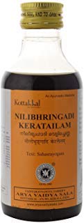 Kottakkal Arya Vaidya Sala Nilibringadi Keratailam Bouteille pour chien 200 ml