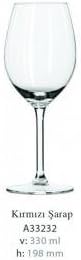 Borgonovo Glassware - Drop Tulip 330 - 12 Pack