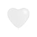 Produktbild Herzluftballons 50 Stück Helium geeignet- Durchmesser 25cm aus Naturlatex in verschiedenen Farben rot, weiß, rosa - bunte Herz Ballons sind ideal für Hochzeit, Party, Kindergeburtstag, Dekoration - hergestellt in der EU und biologisch abbaubar