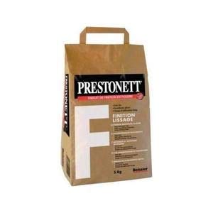 Beissier Sa Enduit de lissage poudre Fin blanc PRESTONETT, 5 kg
