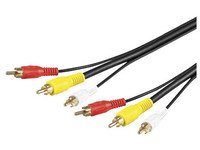 Preisvergleich Produktbild Microconnect avdd10g Kabel Video schwarz