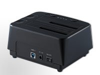 Xystec Klon-Festplatten-Dock für 2,5- & 3,5″-SATA-HDDs, USB 3.0 - 8