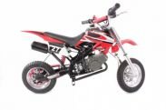 Preisvergleich Produktbild Tasche-rakete Scrambler 49cc MINI DIRT DEVIL) Rot