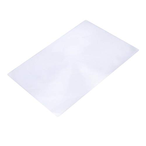 Preisvergleich Produktbild Mouchao XL Vollseitenlupe Fresnel-Linse 3-fache Vergrößerung Lupe