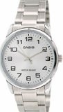 CASIO Herren-Armbanduhr Analog Quarz Edelstahl MTP-V001D-7