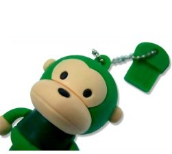 Preisvergleich Produktbild USB-Stick Affe (16 GB), Grün