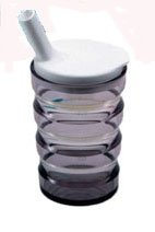 Preisvergleich Produktbild Trinkbecher - transparent / auslaufsicher - 1 Stück