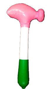 Preisvergleich Produktbild Aufblasbarer Hammer in irischen Farben