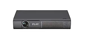 PLAY 3D 4K 2k Full HD DLP Ultra HD Smart Android 6 Portable Mini Projector for Home Cinema Office School Presentation Education | Wireless Auto Focus | 4D keystone| Bluetooth 5G WIFI High Lumens |Crystal Color Image 3840 x 2160 Resolution| LED long lifespan With Rich Interface