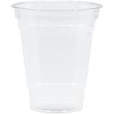 PET Clear Cup 95x350 cc 12 oz - 50 Pieces