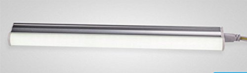 PACKS 4 LED INTEGRATED T5 TUBE LIGHTS SWITCH CONTROL 2FT LENGTH 9W ENERGY SAVING Warm/CoolWhite (Cool white 6500K)