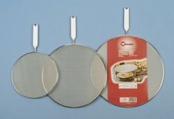 Metaltex Spritzschutz 2er Set, 21/29 cm, verzinnt