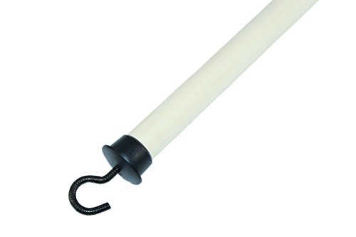 SN Bedienstab / Ziehstab / Ziehhaken für Bodentreppen und Oberlichter , Stab 100cm aus Holz und Haken aus Stahl - 2
