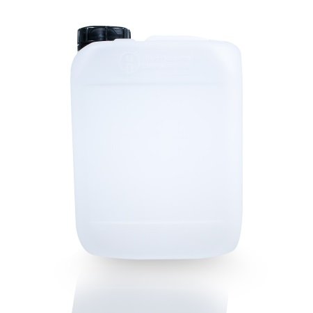 2 Kanister mit je 2 Liter, HDPE Kunststoff, mit Schraubverschluss GL45, lebensmittelecht