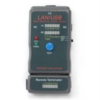 Gembird NCT-2 - Probador de Cable de Red, Negro