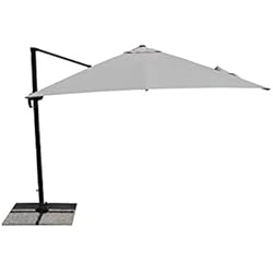 Maffei Art 226 Parasol deporté carré cm 300x300. Made in China. Couleur Ecru