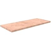 1 Adet Ham Mdf Ahşap Raf - Depo Rafı Hafif Rack Ahşap Rafı 40x60 cm