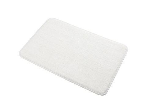 Preisvergleich Produktbild Waterline Badematte aus Memory-Foam weiß