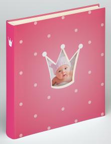 Walther Babyalbum Baby Vichy - 28x30.5cm Blau Mit 60 Seiten