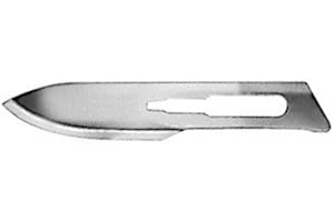 HOJAS DE BISTURÍ DE VETERINARIA SMI ESTÉRILES. PAQUETE CON 100 UNIDADES. (Nº 22)