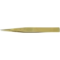 HOROTEC 12.301-2 STRONG TWEEZERS WITH FINE AND FLAT TIPS, No. 2 STAINLESS STEEL - View #2