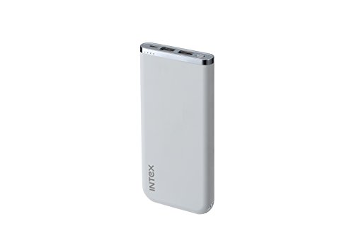 Intex IT-PBA 10K Poly 10000mAH Power Bank (White) RS.899 (61.00% Off) - Amazon