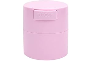 EYELUVLASHES PROFESSIONAL EYELASH EXTENSIONS Glue Storage Vacuum Container for Eyelash Extension Adhesive Lash Lift Adhesive Sealed Vacuum Container keeps adhesives fresh (Pink)