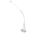 Produktbild Brandson - Design Smart LED Schreibtischlampe / Klemmlampe dimmbar | LED-Tischlampe | 4 Helligkeitsstufen | Energieeffizienzklasse A+ | stromsparende LED-Technik | flexibel klemmbar | weiß