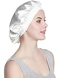 SATÉN DE UNA SOLA CAPA. Este casquillo es diferente de otras tapas, solo esto es una sola capa. Esta gorra de noche reduce la fricción entre el cabello y la almohada. Este producto se puede usar no solo durante el sueño, sino también para maquillarse y bañarse. Es realmente conveniente en el uso diario.