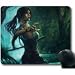 Produktbild Mauspad mit Art Tomb Raider Lara Croft Mädchen Jungle rutschfestem Neopren Gummi Standard Größe 22,9 cm (220 mm) X 17,8 cm (180 mm) X 1/8 (3 mm) Mauspad