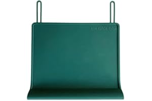 The Table Tyke 100% Silicone Placemat with Teething Edge Bumper/Spill Stopper | Dishwasher Safe, Travel Ready Non-Slip Suction Activity Mat for Infants, Babies, Toddlers, Children, Kids