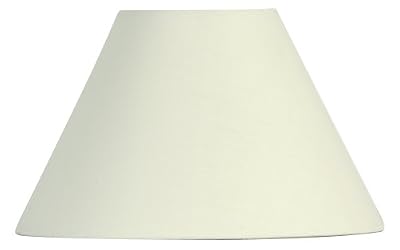 Oaks Lighting Coolie Abat-jour en coton Crème