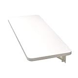 ★ MULTIFUNKTIONAL FÜR VIELFÄLTIGE ANWENDUNGEN - Unser Wand-Klapptisch hat ein klassisches und schlichtes Design und eignet sich hervorragend, um Bücher zu lesen, mit dem Laptop im Internet zu surfen, Kaffee oder Getränke zu genießen oder sogar ein kleines Abendessen mit diesem vielseitigen Tisch zu genießen . Es ist einfach zusammenzubauen.