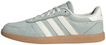 adidas Donna Breaknet Sleek Shoes, Wonder Silver/off White/Gum 3, 39 1/3 EU