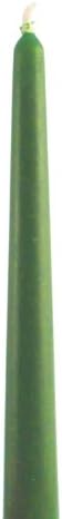 Moss Green Taper Candle