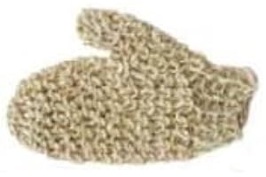 ECODIS Gant de gommage en sisal naturel