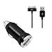 Produktbild Boom KfZ-Ladegerät 2-in1 für Apple iPod / iPhone 4 / 4S / 3GS / 3G, inkl. USB-Kabel, schwarz