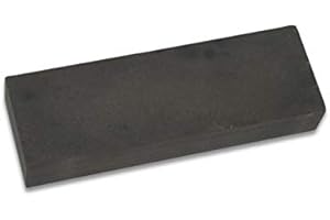 VEEU A Pedra das Meigas 21206 Piedra AFINAR 1200Grs (12x4x2 cm) para Caza, Pesca, Camping, Outdoor, Supervivencia y Bushcraft 21206 + Portabotellas de regalo