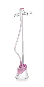 Philips GC504/35 1600-Watt Garment Steamer (Pink/White)