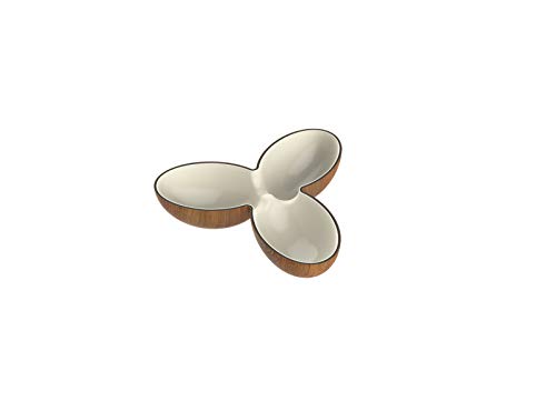 ROBEX Design Trifoglio Mogano/Banana 21,5x20 cm