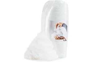 FLOWEN Rembourrage 500 Gr Ouate De Rembourrage 100% Polyester Pour Coussin Rembourrage Peluche Rembourrage Amigurumi Mousse Rembourrage Canape Rembourrage Pouf Hypoallergénique Anti-Acariens Remplissage