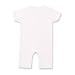 Larkwood Baby Unisex Short Sleeve Romper Suit (0-3) (White)