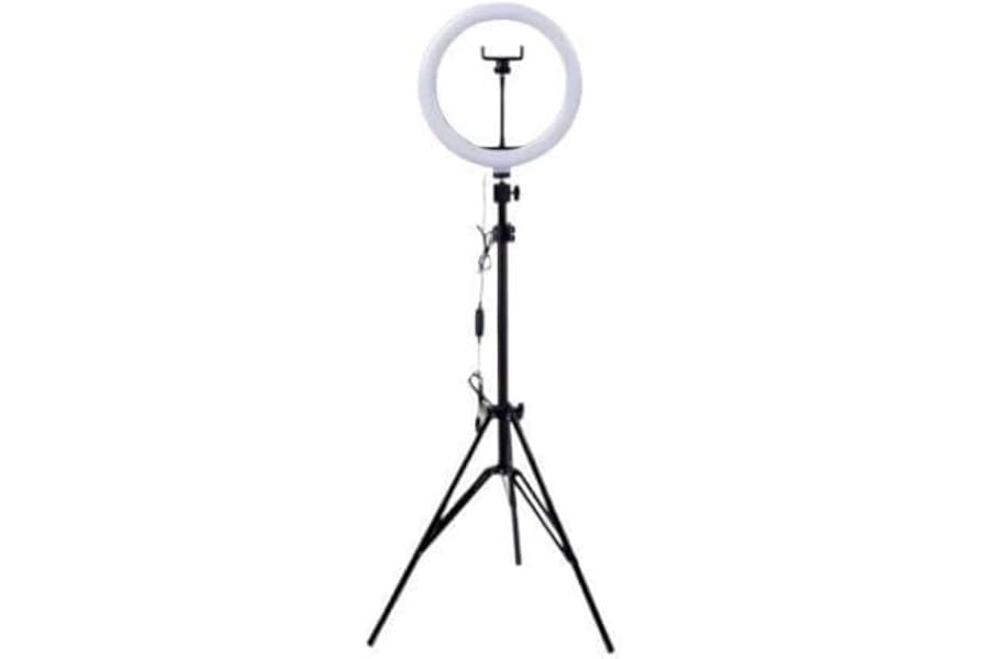 BRIGHTSTAR 10" Selfie Ring Light with Tripod Stand and Phone Holder